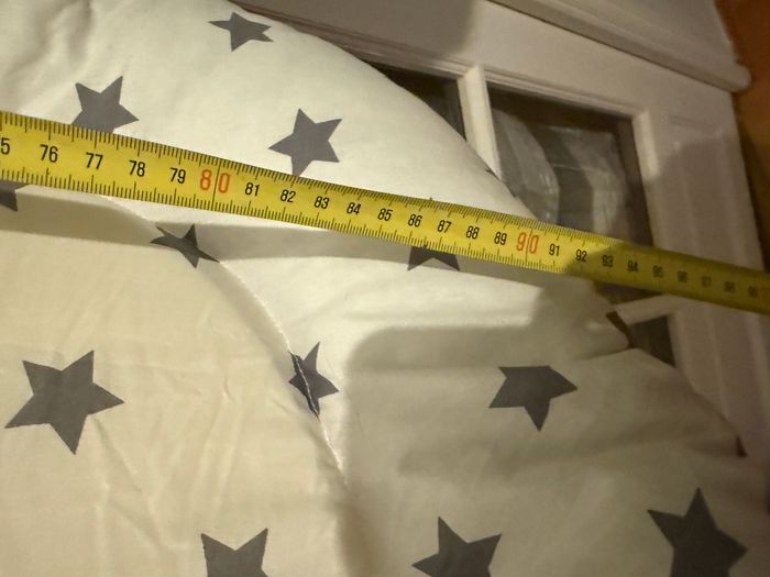 Cocon Nid Bébé / Réducteur de lit – MODA – étoiles gris - photo numéro 2