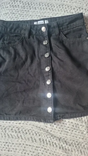 Jupe en jean noire