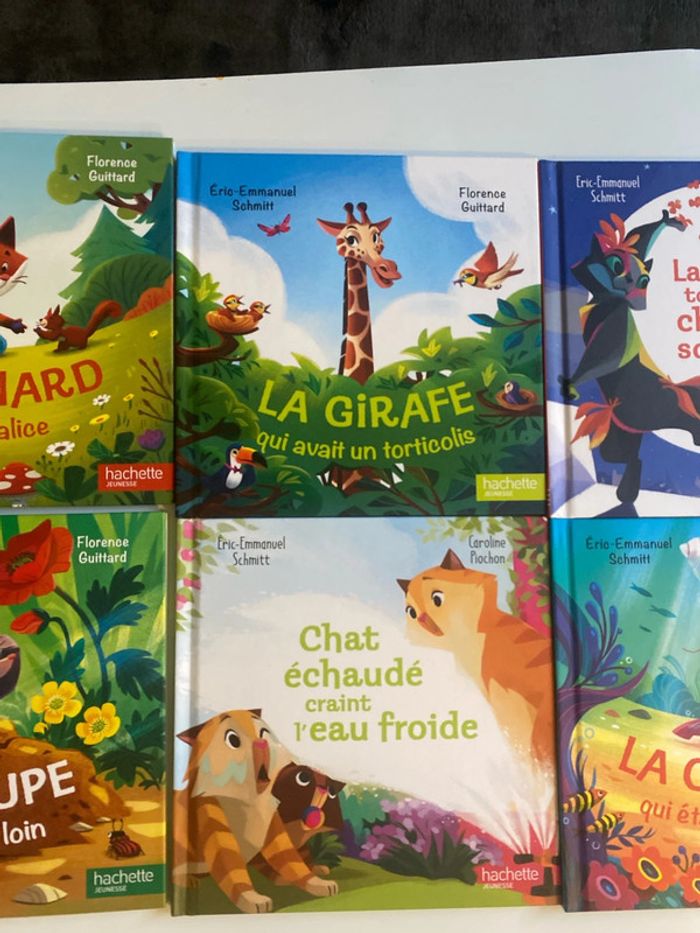 lot de six livres pour enfants de Éric Emmanuel Schmitt - photo numéro 4