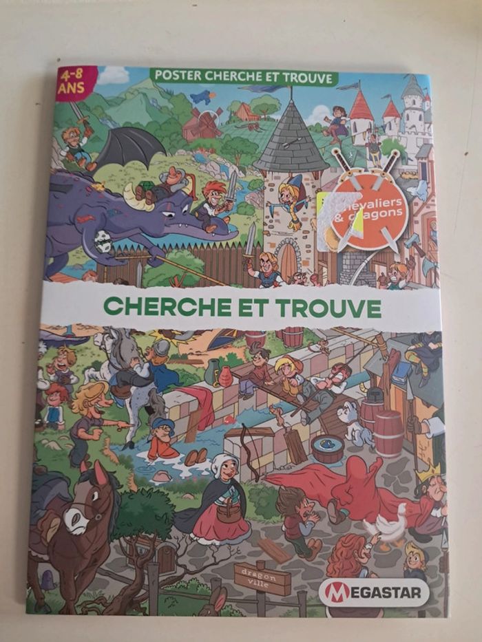 Cherche et trouve - Chevalier & Dragons