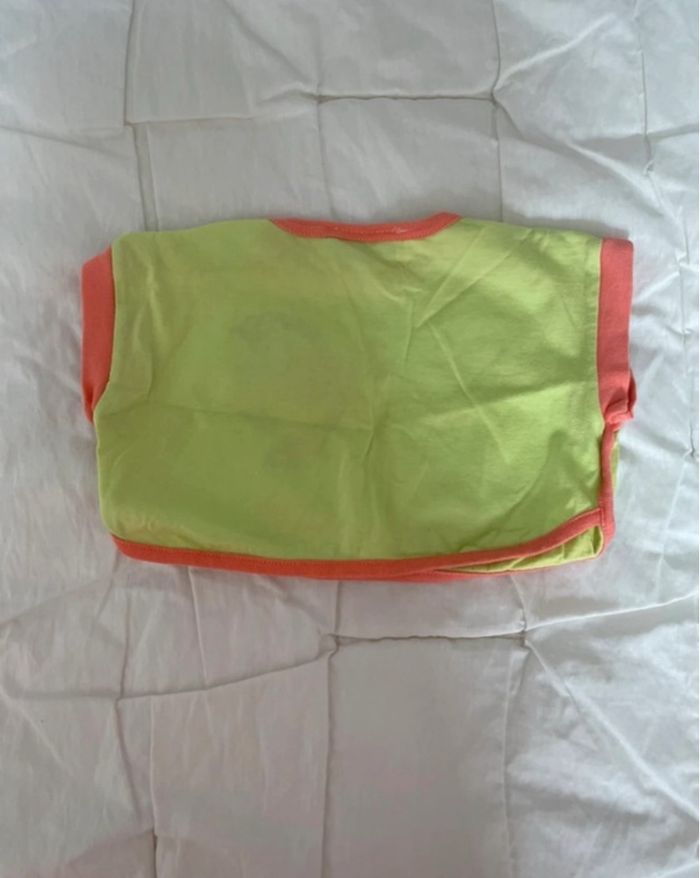 Tee shirt vert et orange - photo numéro 7