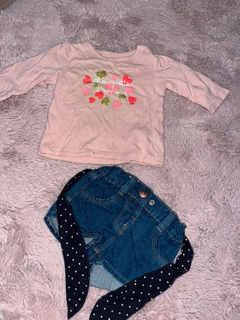 Tenue short 3 mois