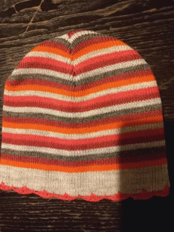 2 bonnet bébé 6-12 mois