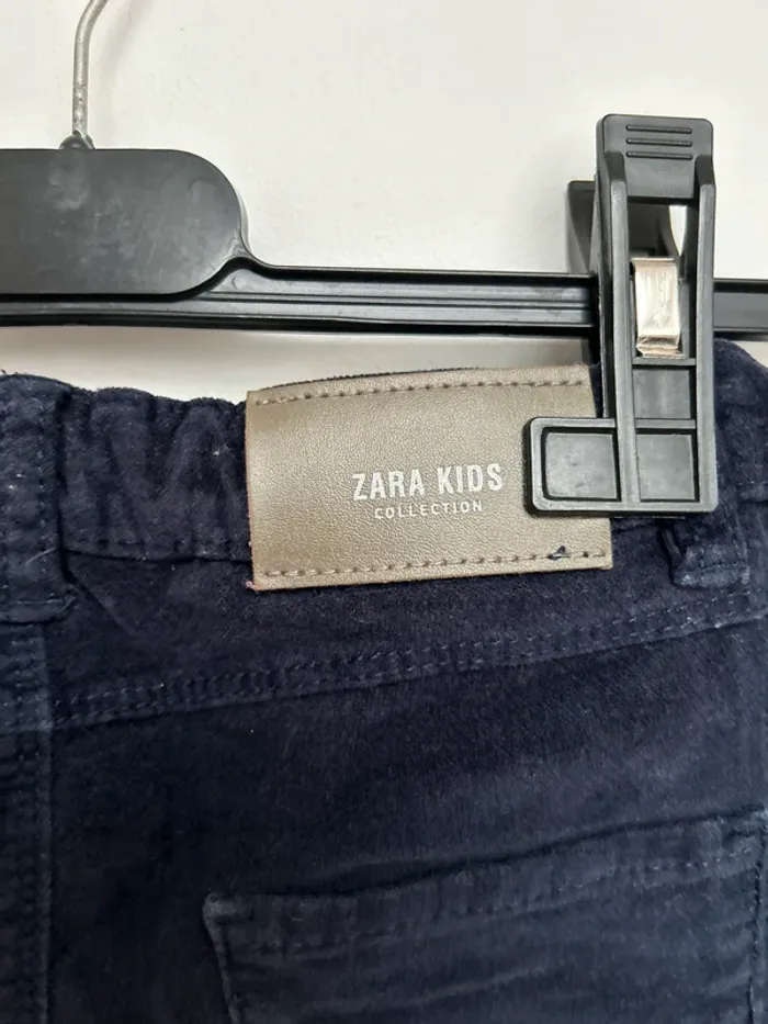 Zara fille 7 ans pantalon velours - photo numéro 4