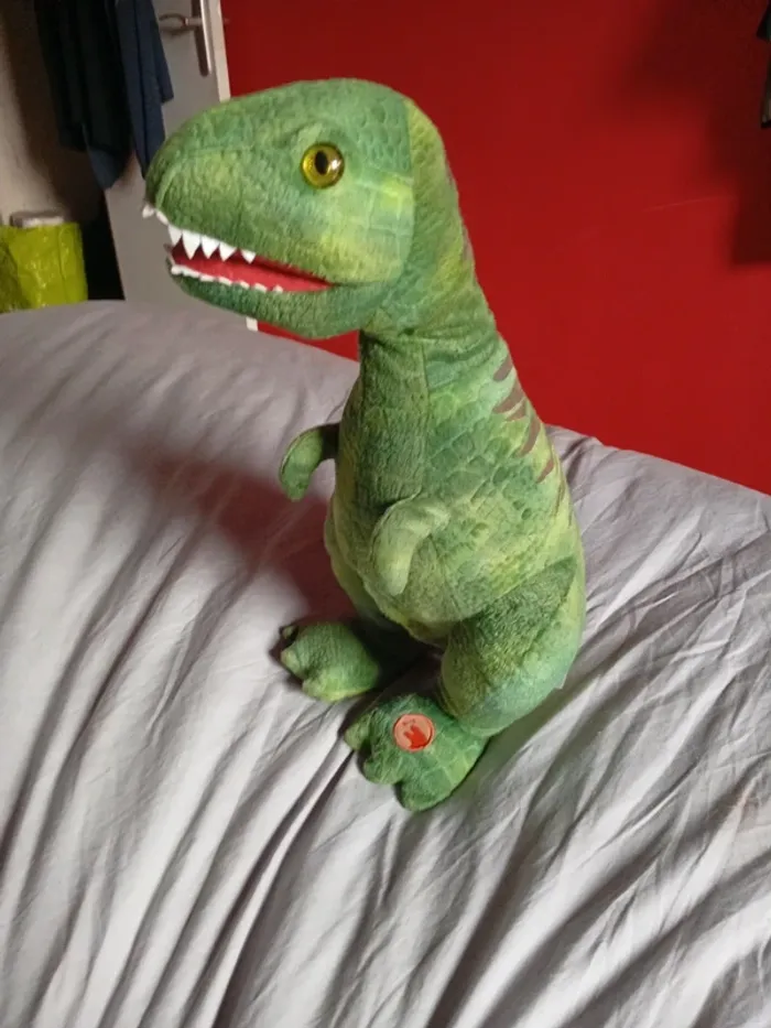 Dinosaure articulé et lumineux Rexor