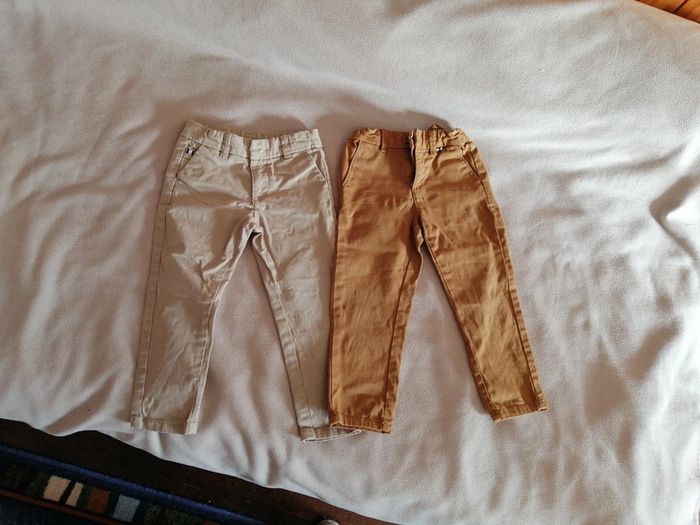 2 pantalons garçon 2 ans Tape à l Oeil
