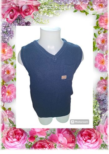 💫🌸 Pull sans manches pour garçon 🌸💫