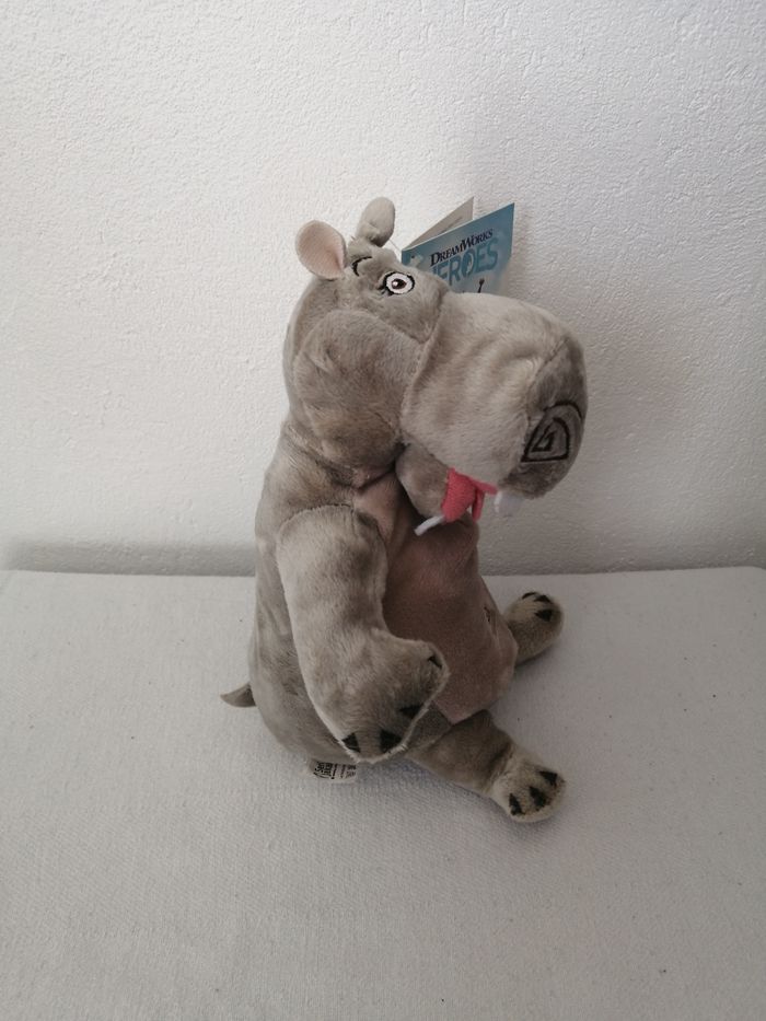 peluche hippopotame gloria dreamworks - photo numéro 4