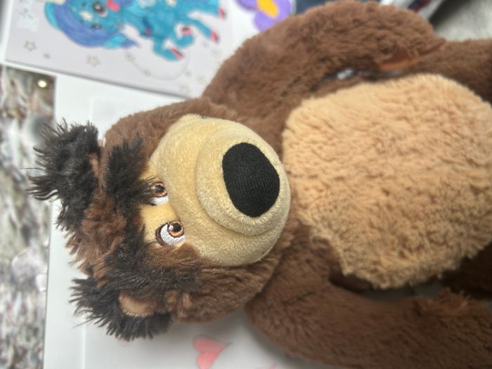 peluche ours masha et michka 45 cm - photo numéro 2