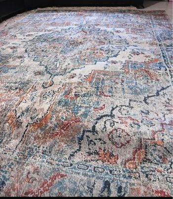 Grand Tapis NEUF 160x220 - Lavable & Antidérapant - Style Zara home