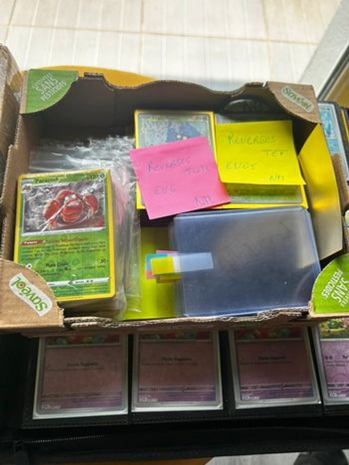 Cartes Pokémon reverses en lot ou à l’unité - photo numéro 2