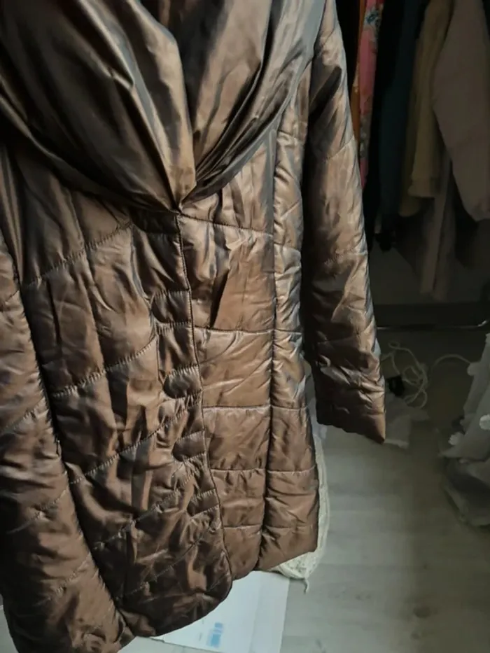 Manteau élégant femme taille S - photo numéro 9