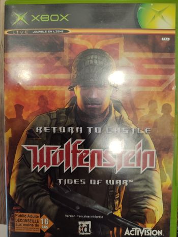 Return to castle Wolfenstein tides of War Xbox