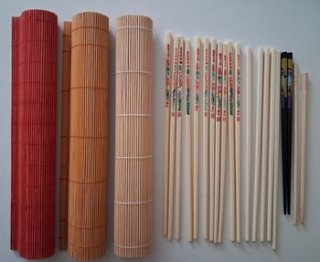 Lot d'ustensiles pour la cuisine chinoise
