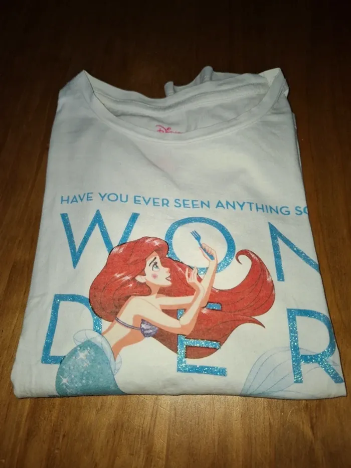 T-shirt manches longues La petite Sirène 10 ans - photo numéro 3