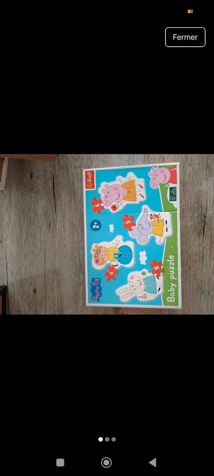 Puzzle Peppa pig