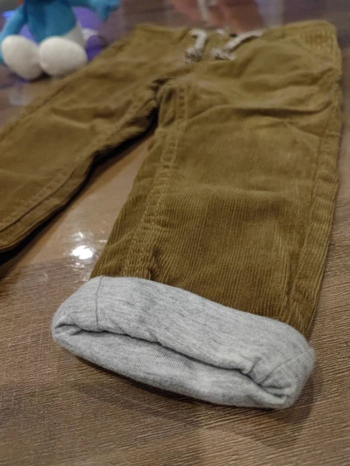 Pantalon velours marron - photo numéro 2