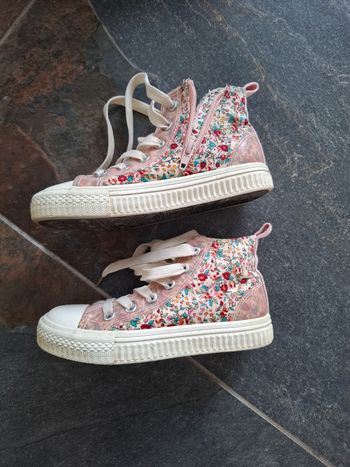 Basket montante en toile