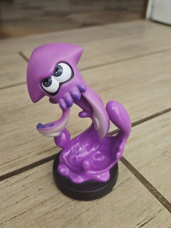 Amiibo splatoon calamar inkling violet