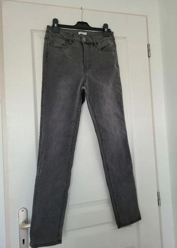 Jean slim femme gris foncé S