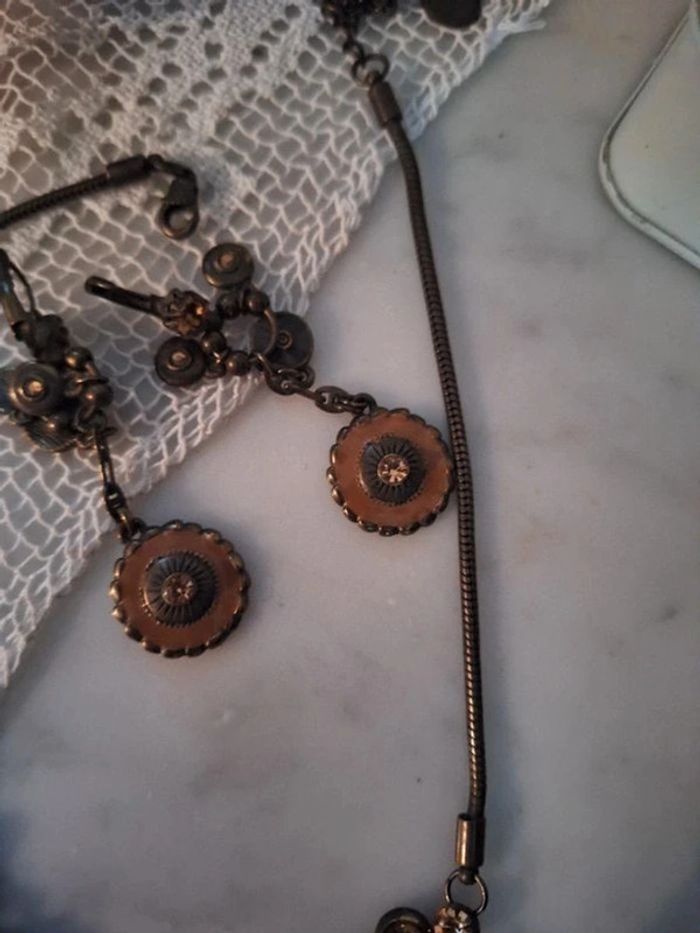 Collier et boucles d'oreilles Axelle création - photo numéro 10