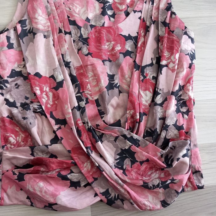 Chemisier imprimé à fleurs H&M taille 38 - photo numéro 3