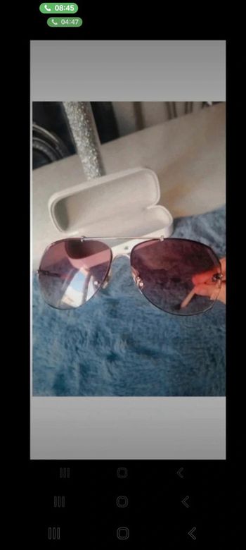 Lunette de soleil swaroski