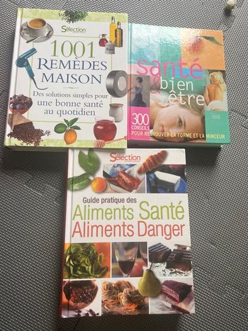 Divers livres santé au naturel 