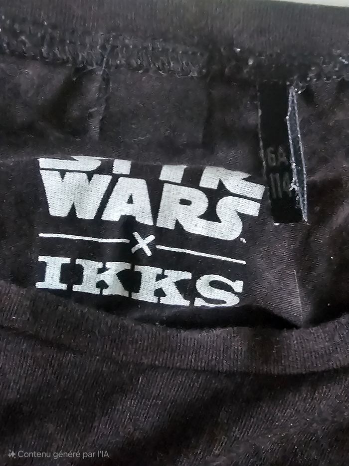 T shirt  ikks x star wars 6 ans - photo numéro 3