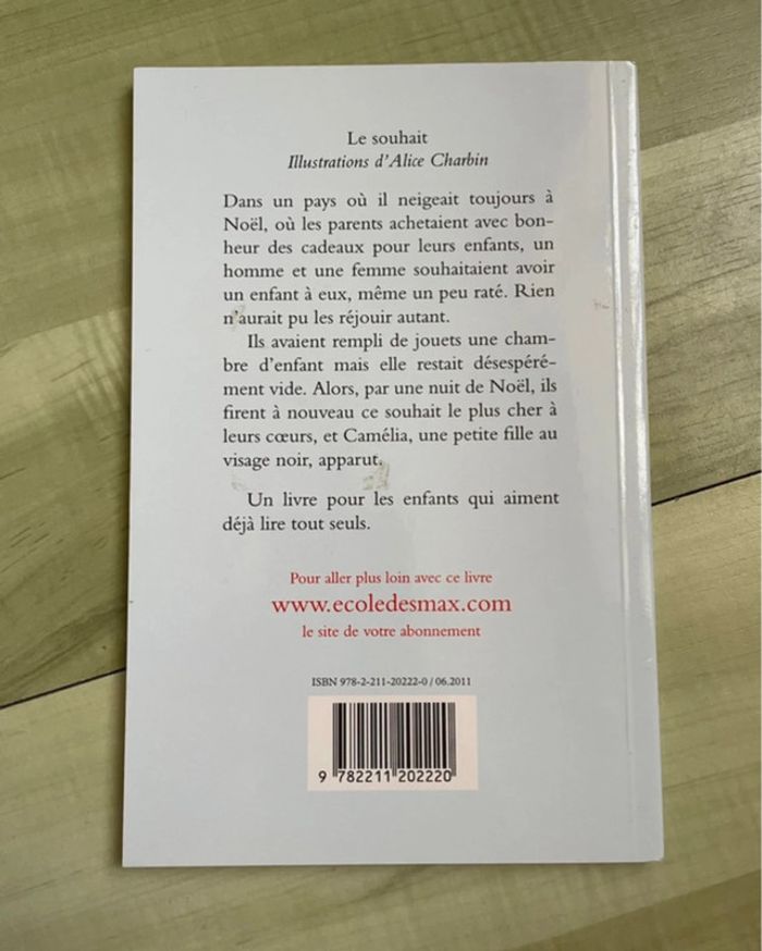 Livre enfants le souhait, le vieille homme ou le serpent - photo numéro 3