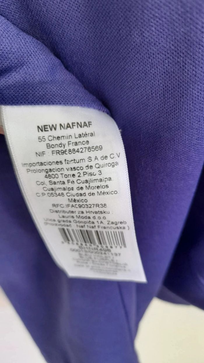 Robe Naf Naf violette T.40 - photo numéro 11