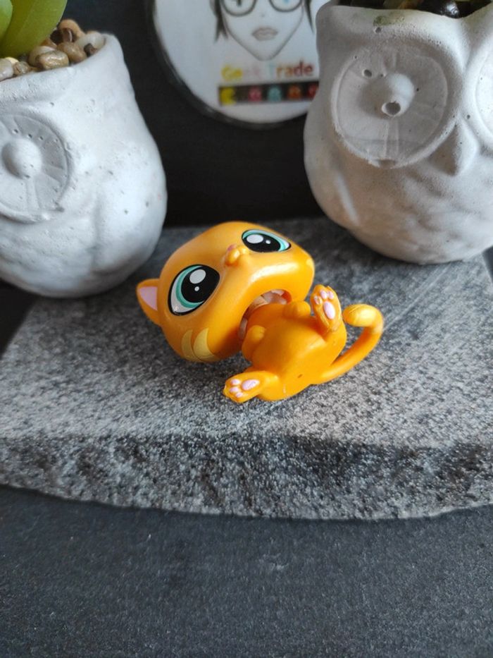 Littlest Petshop LPS Pet Shop chat Chartreux PC 294 cat Fuzzy  #geektradelpschat - photo numéro 6