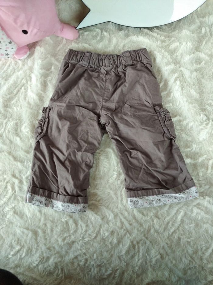 Pantalon doublé Fille 6 mois "Le petit trésor de maman" Lapin cœur Petit Kimbaloo - photo numéro 9