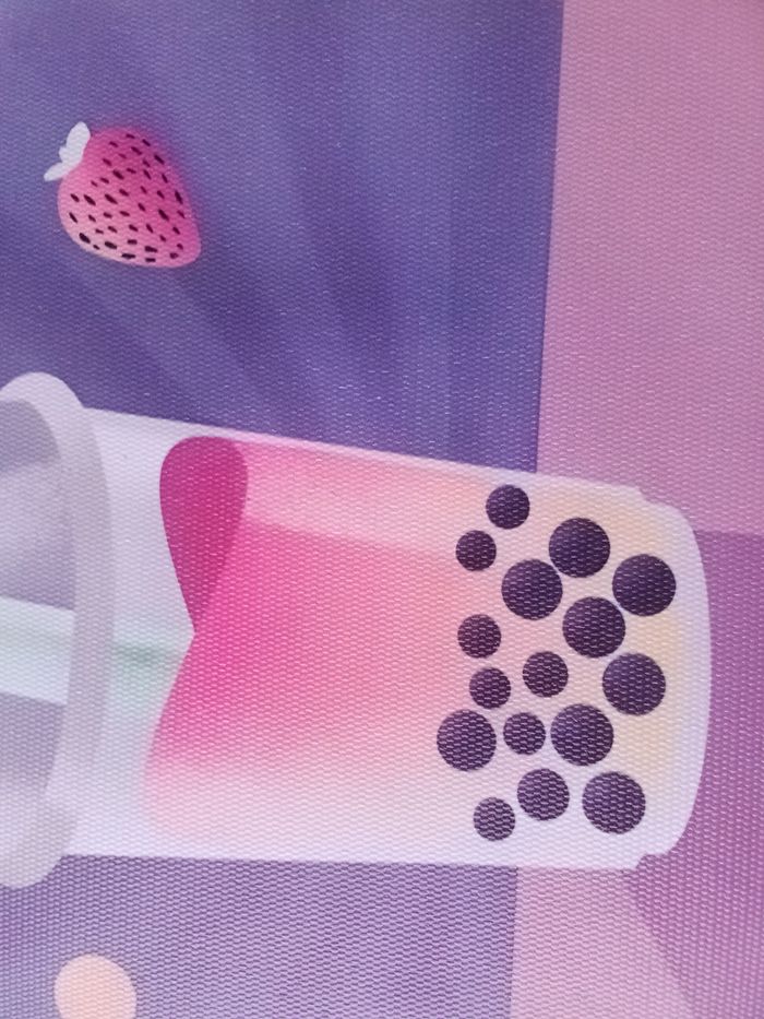 AFFICHE POSTER TOILE A4 BOBA TEA BUBBLE TEA TAIWAN - photo numéro 3