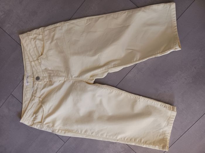 corsair en toile jaune pale Taille 42 Cache Cache Neuf - photo numéro 2