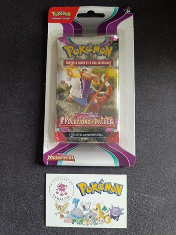 Booster EV02 Écarlate Et Violet sous blister - Evolution à Paldea - Flamigatorl