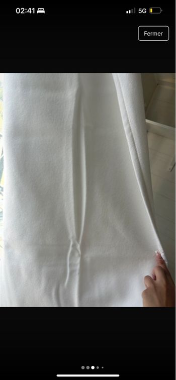 Rideaux blanc thermique occultant