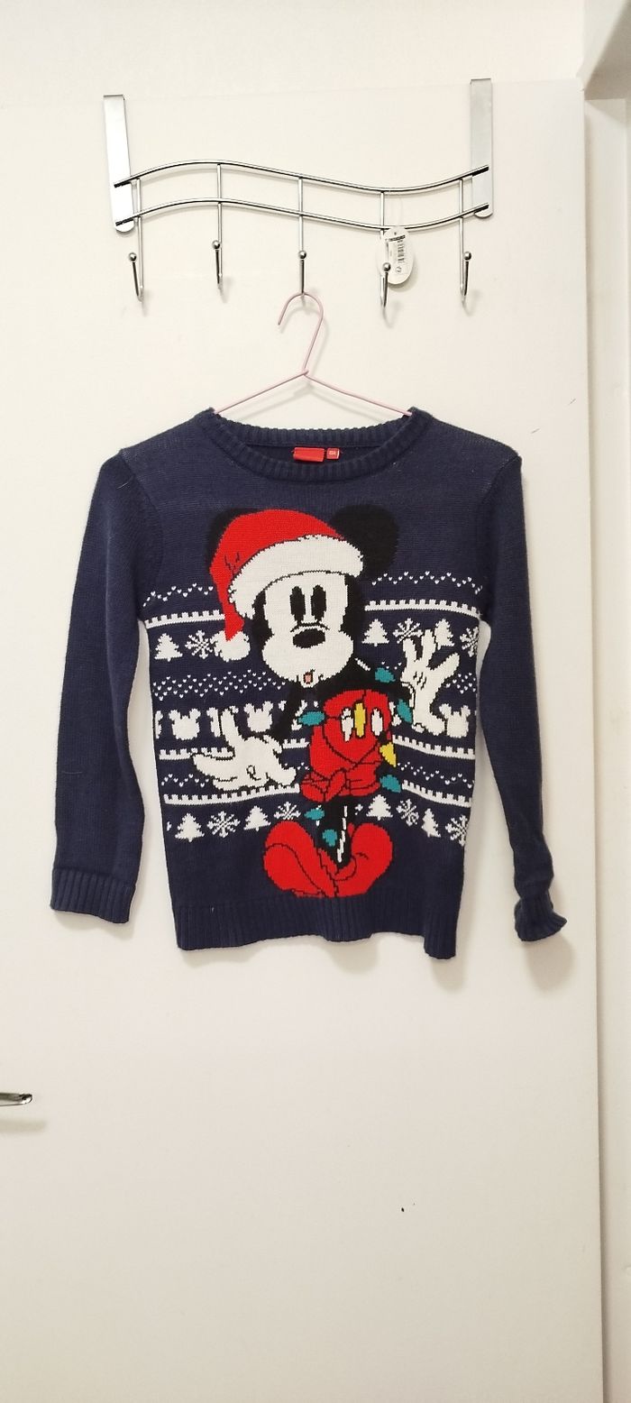 Pull Mickey de Noël 10 ans 🧸