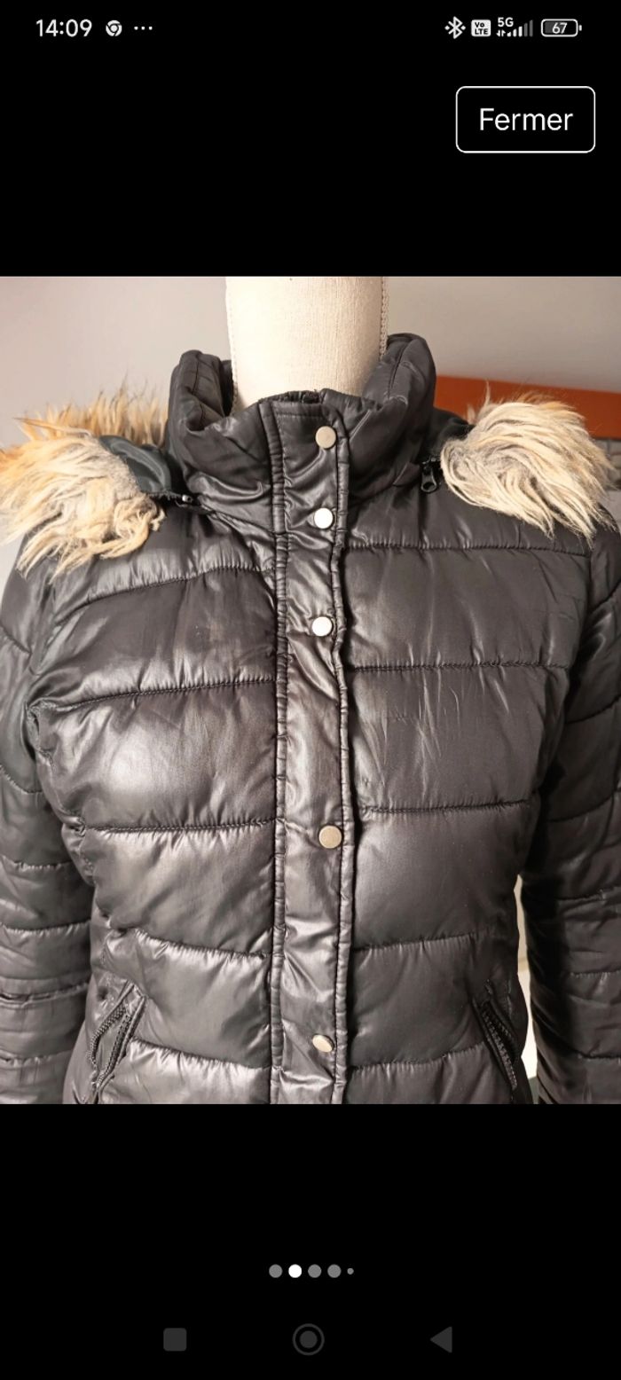 Doudoune noire Jennifer taille S - photo numéro 2