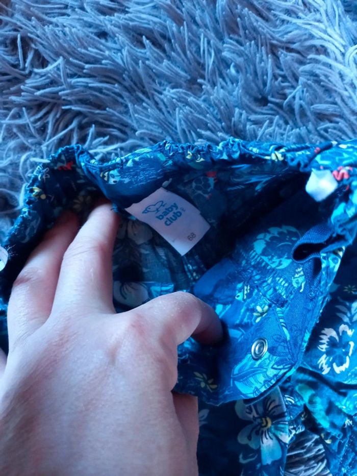 Ensemble été short + tshirt garçon 6 mois - photo numéro 3