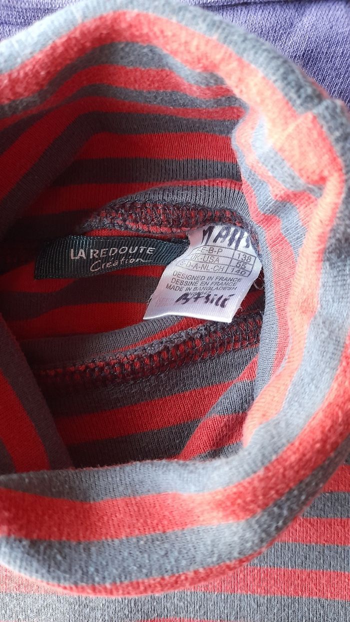 Lot de 5 t-shirts longues manches garçon 10 ans - photo numéro 9