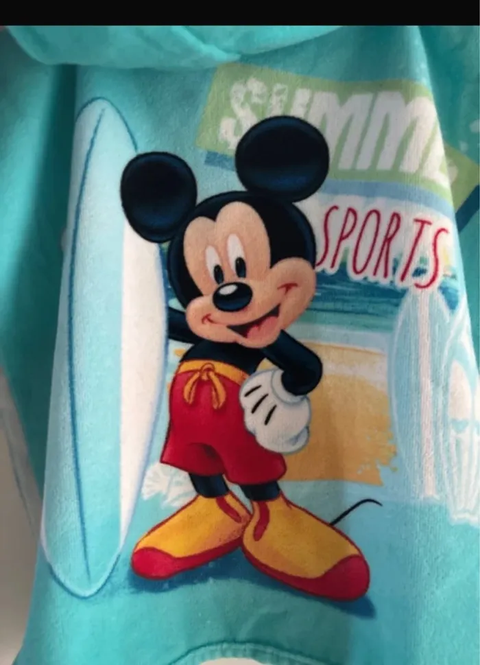 Poncho Mickey enfant : 📸 - photo numéro 2