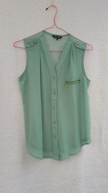 Chemise verte