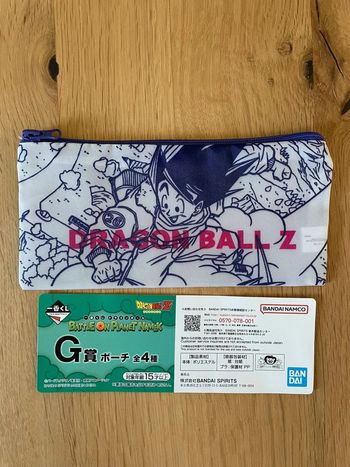 Dragon Ball Z - Trousse tissu Son Goku 9x19 cm - Ichiban Kuji Battle on Planet Namek