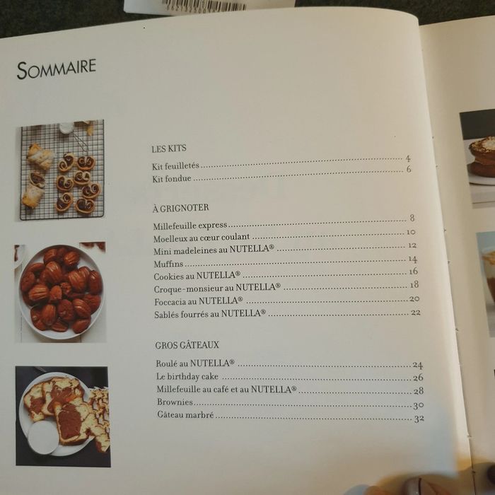 Livre desserts au nutella - photo numéro 2
