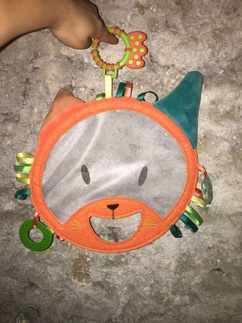 Jouet chaton sonore à accrocher type pare soleil pour enfant mixte Ludi bébé 9