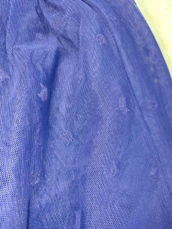 Ensemble jupe gilet violet DPAM taille 10 ans - photo numéro 6