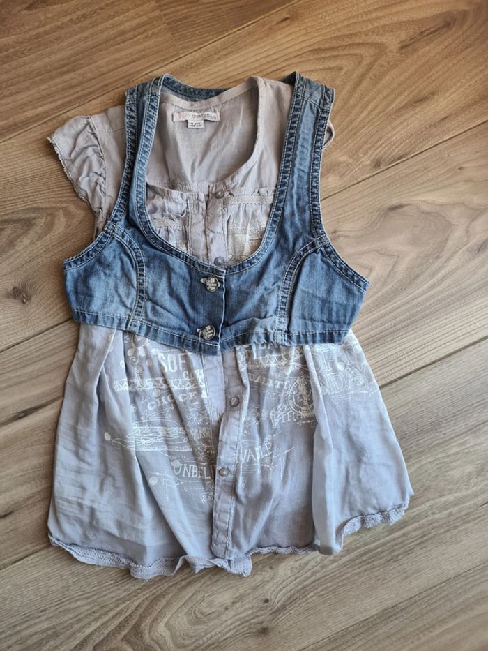 chemisier mc + caraco