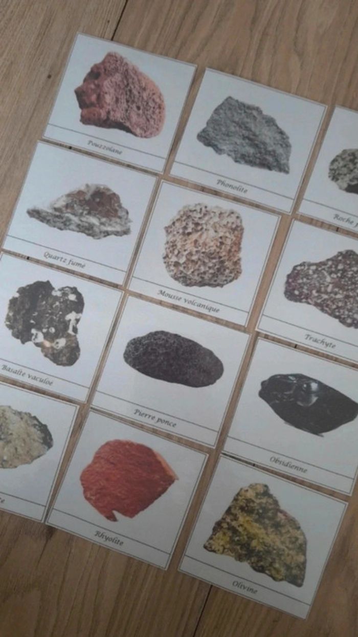 Cartes nomenclature des roches volcaniques. Geologie volcanologie - photo numéro 3