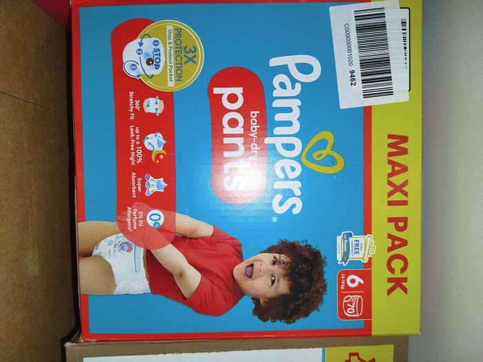 Couches Pampers taille 6 x 70 - photo numéro 2